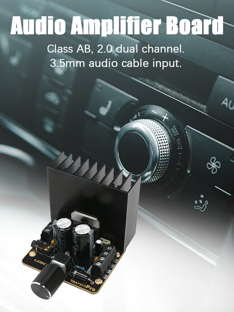 Power Amplifier Board 30W 12V Digital Stereo Speaker Power Amplifier Module Car