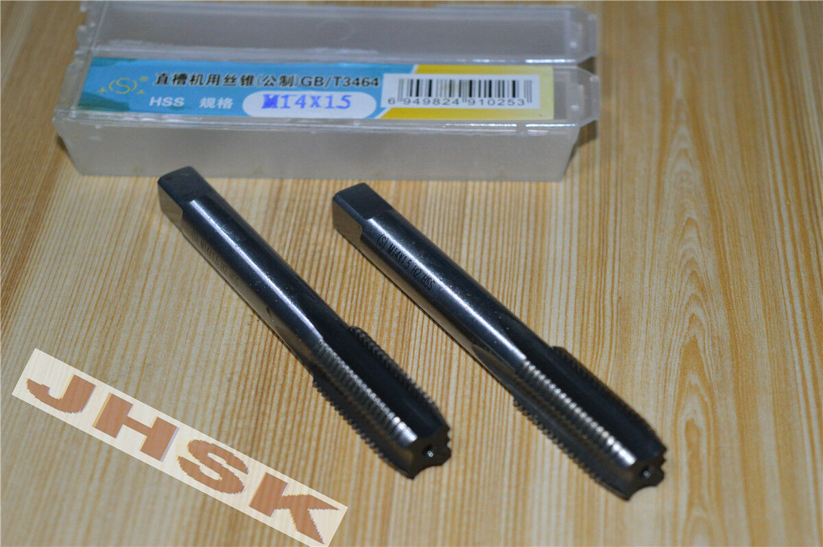 1pcs 14mm x 1.5 Metric HSS Right hand Tap M14 x 1.5 mm Pitch CNC