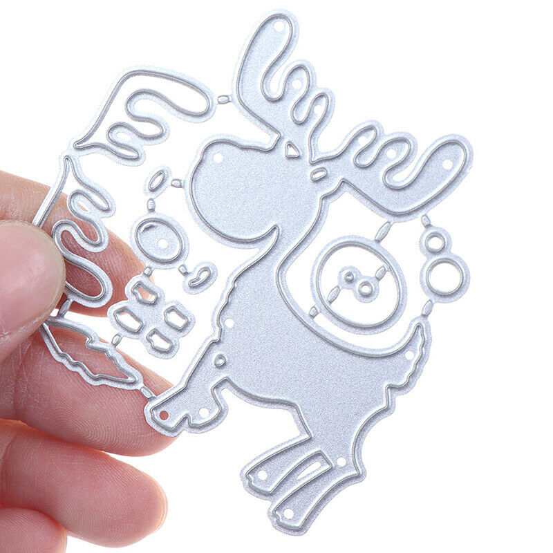 Christmas Deer Metal Cutting Dies Craft dies for Scrapbooking DIY card ma.l8