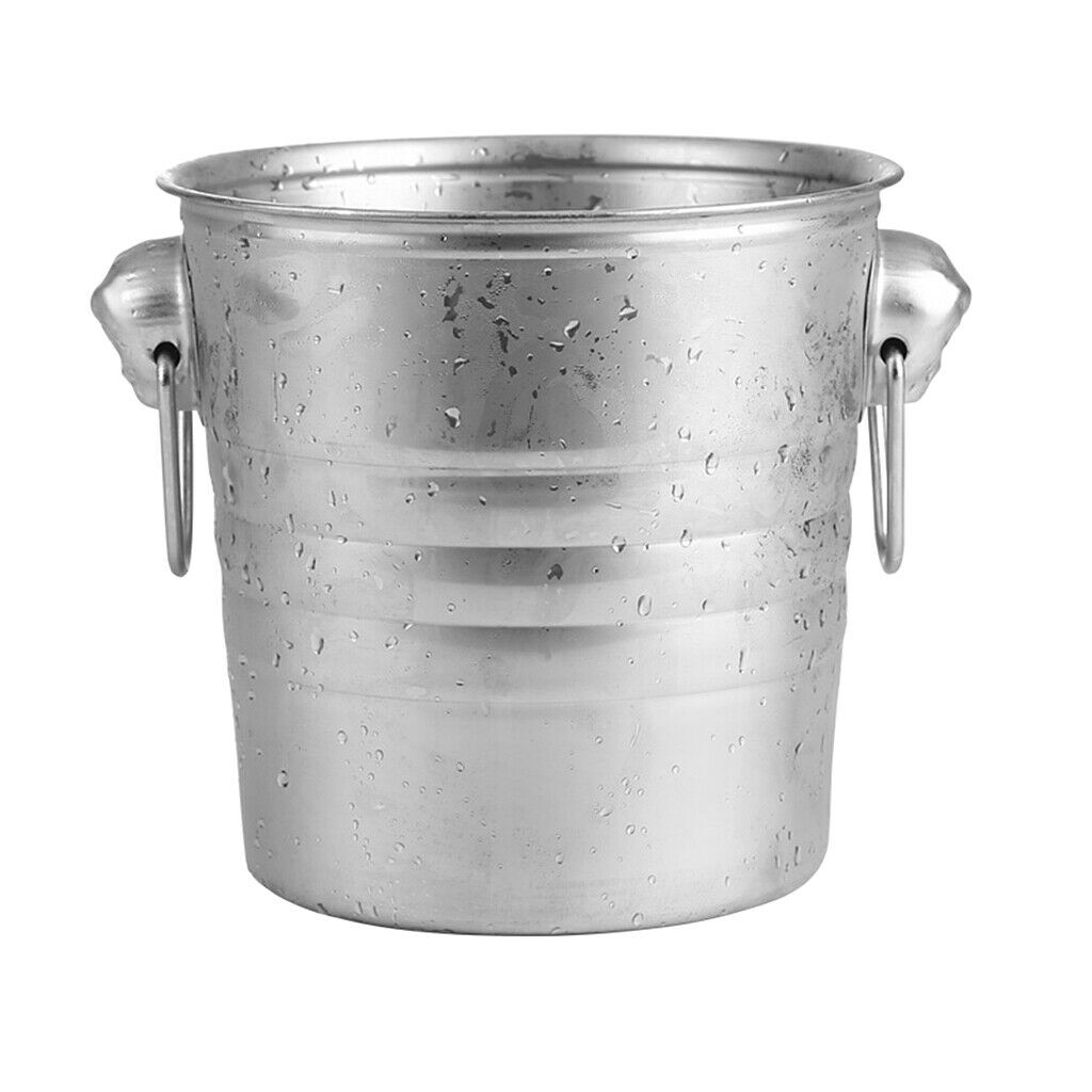 Champagne Ice Bucket Stainless Steel Beer Wine Drinks Cooler Party L