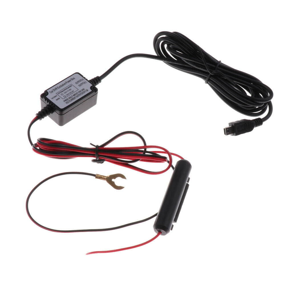 300cm Dash Cam Hardwire Kit DVR Car Chager for USB Mini 0806 0805 0803