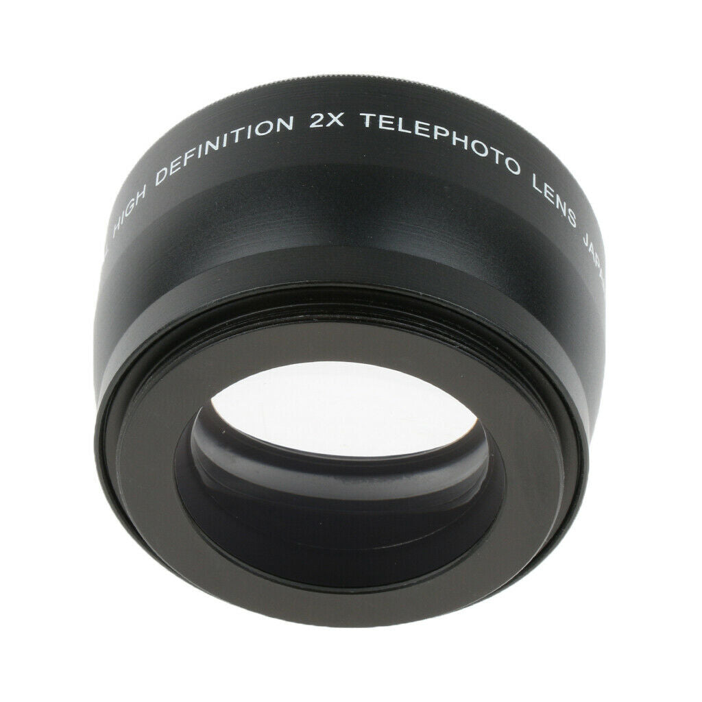 Universal 55mm 2X Telephoto Conversion Lens for   DSLR Camera
