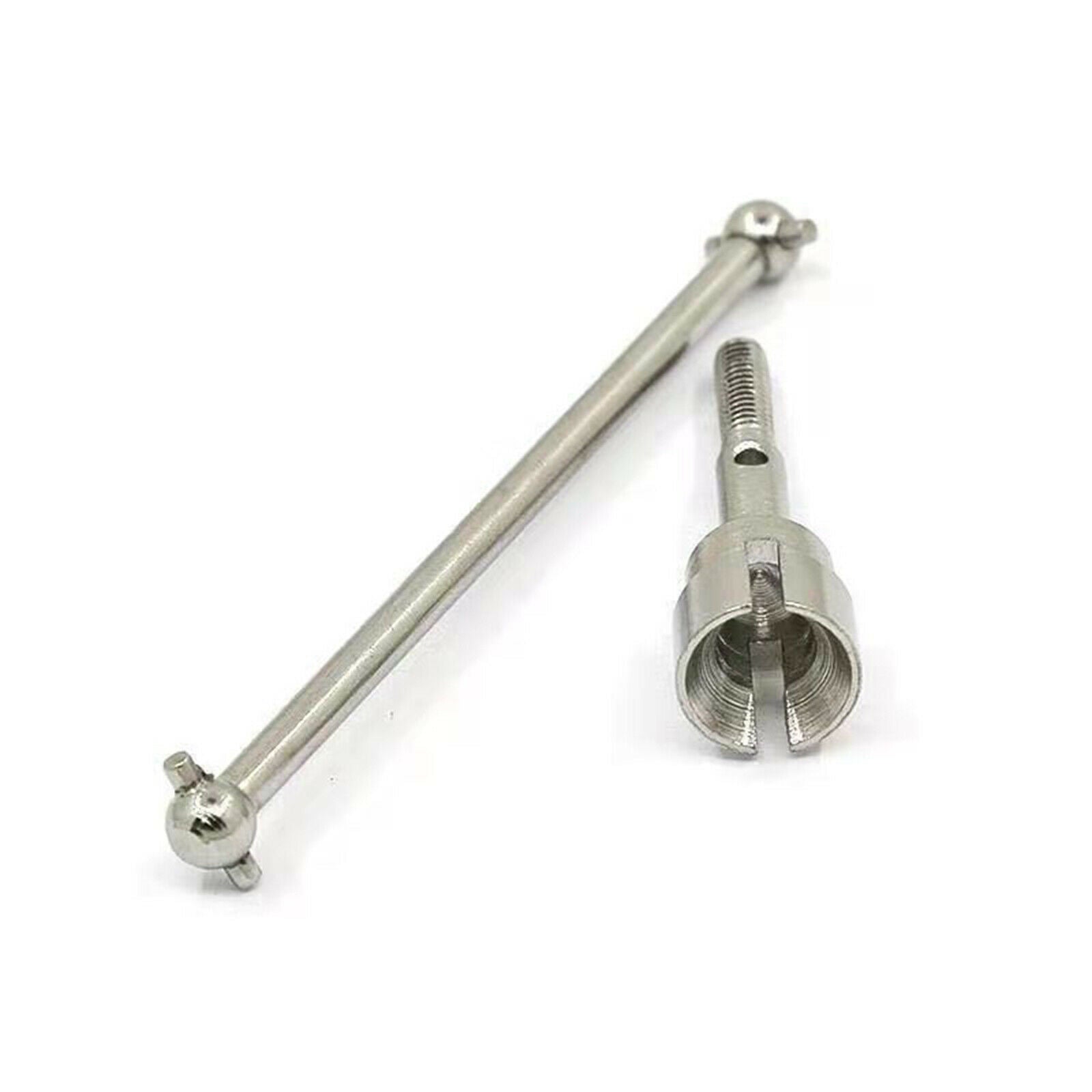 2Pcs Metal RC Drive Shaft Fit for WLtoys 104001 1/10 RC Car Buggy Crawler