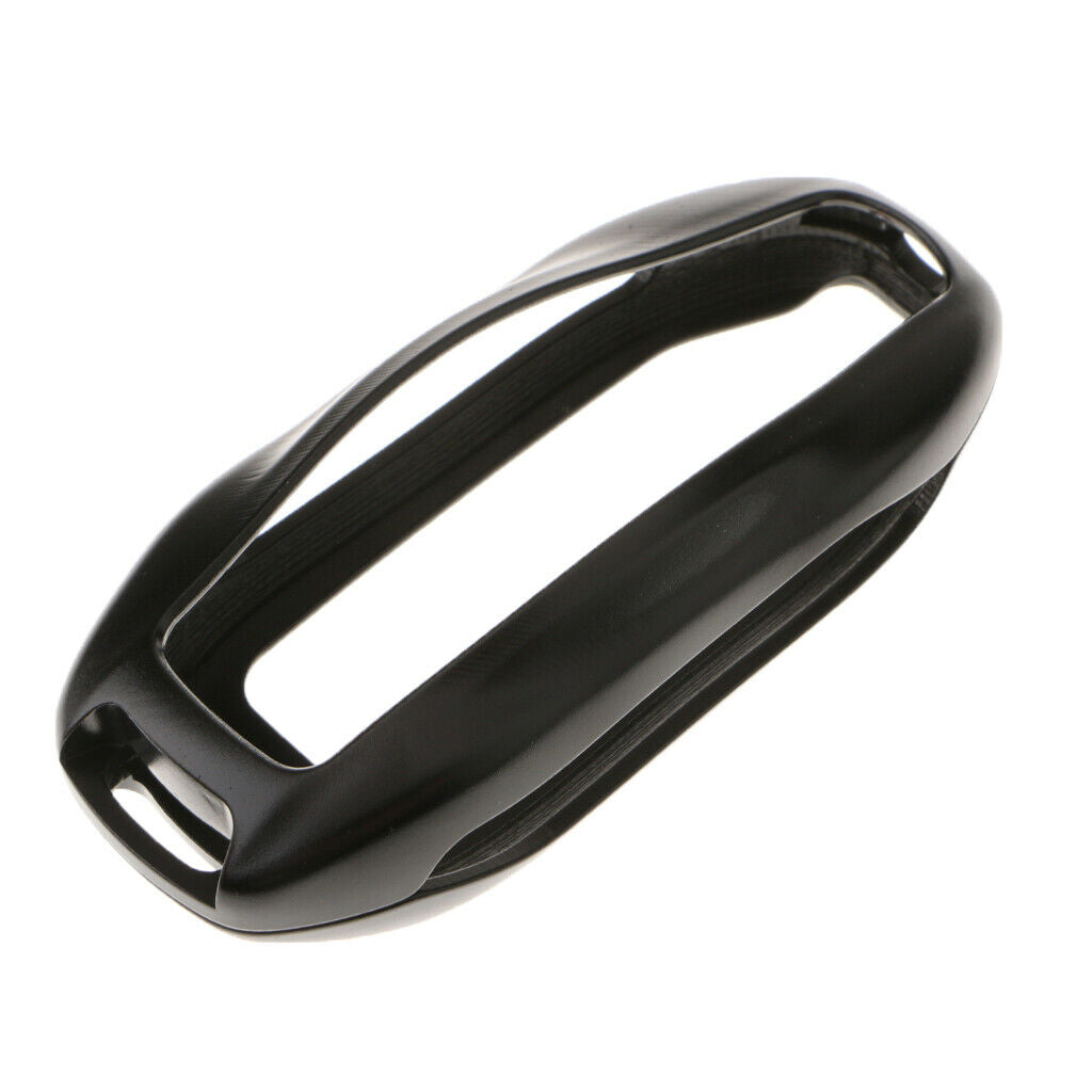 Car Remote Key Fob Aluminum Alloy Protector Case Cover for Tesla black