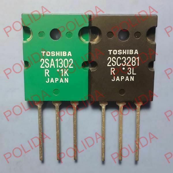 1pair or 2PCS TOSHIBA TO-3PL 2SA1302-R/2SC3281-R 2SA1302/2SC3281 A1302/C3281