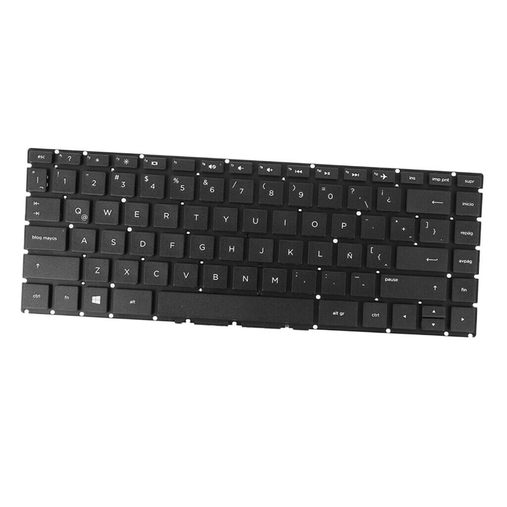 New Black Latin Language Keyboard w/ Backlit for Dell Latitude E7390 Desktop
