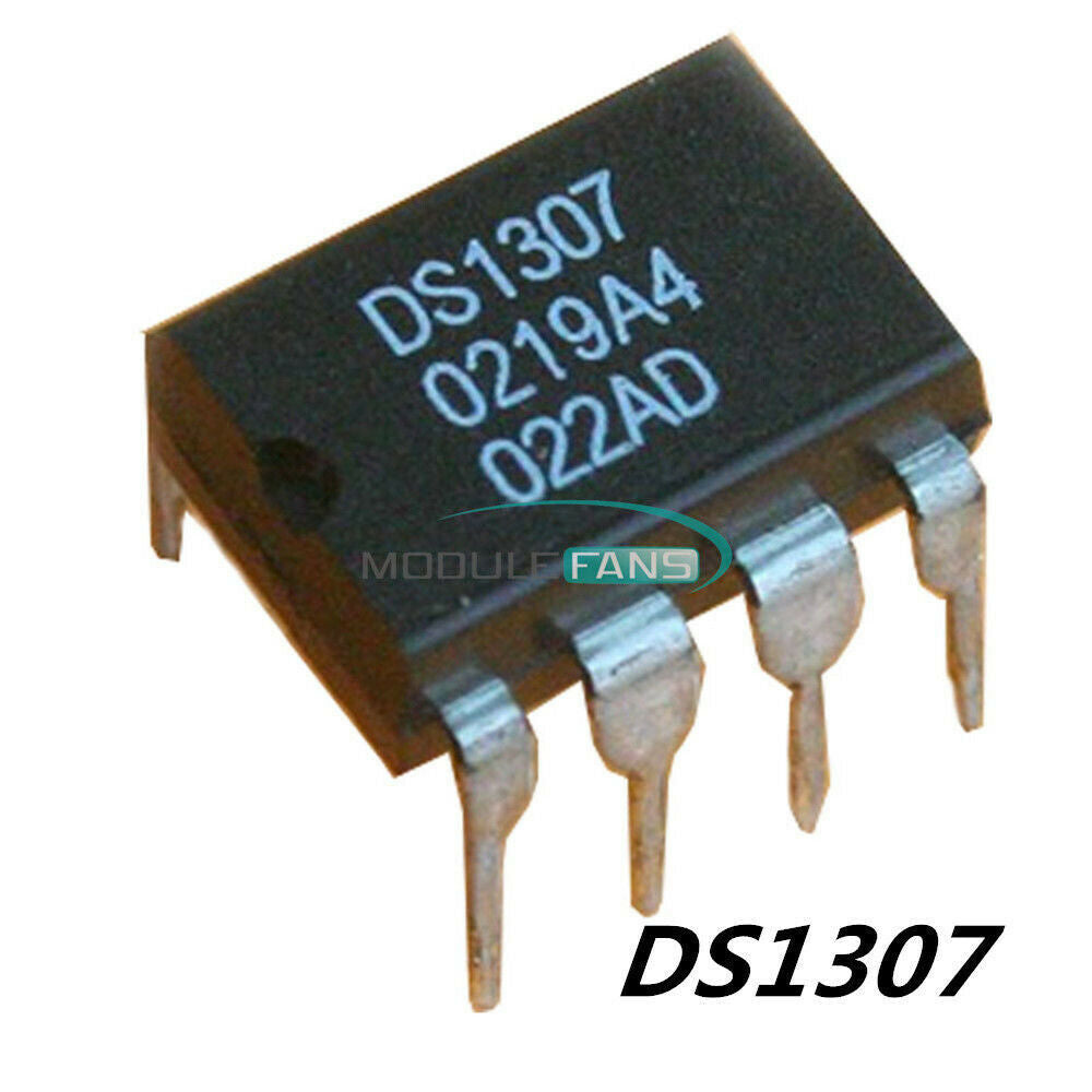 10PCS DS1307N DS1307 DIP-8 RTC SERIAL 512K I2C Real-Time Clock IC