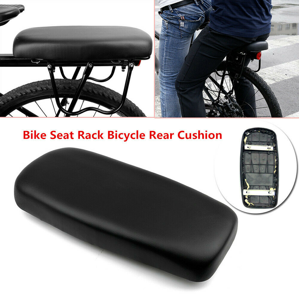 Bicycle Rear Cushion For Adults Child Kids Comfortable Bike Seat Mat Rack Soft