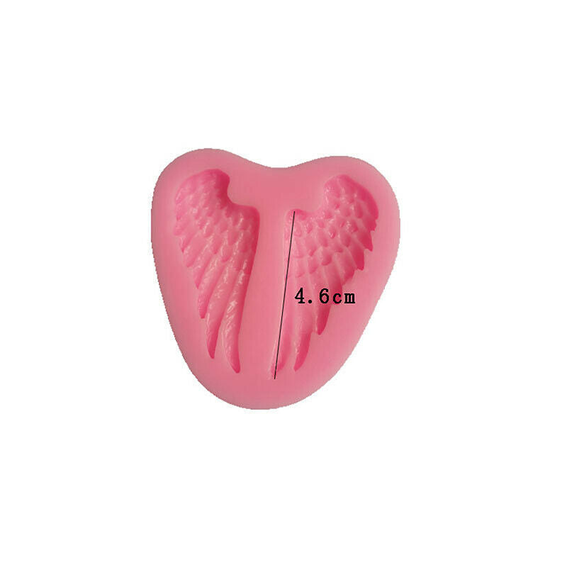Angel Wings Silicone Paint Mold Fondant Cake Decorating Tool Kitchen Acce.l8