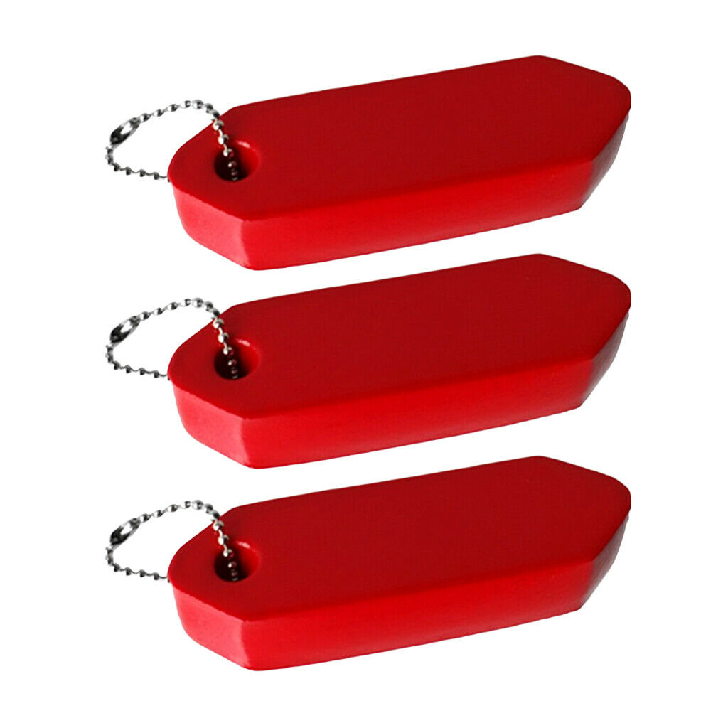 3pcs   Durable   Floating   Boat   Keychain   Key   Chain   Float   Buoy