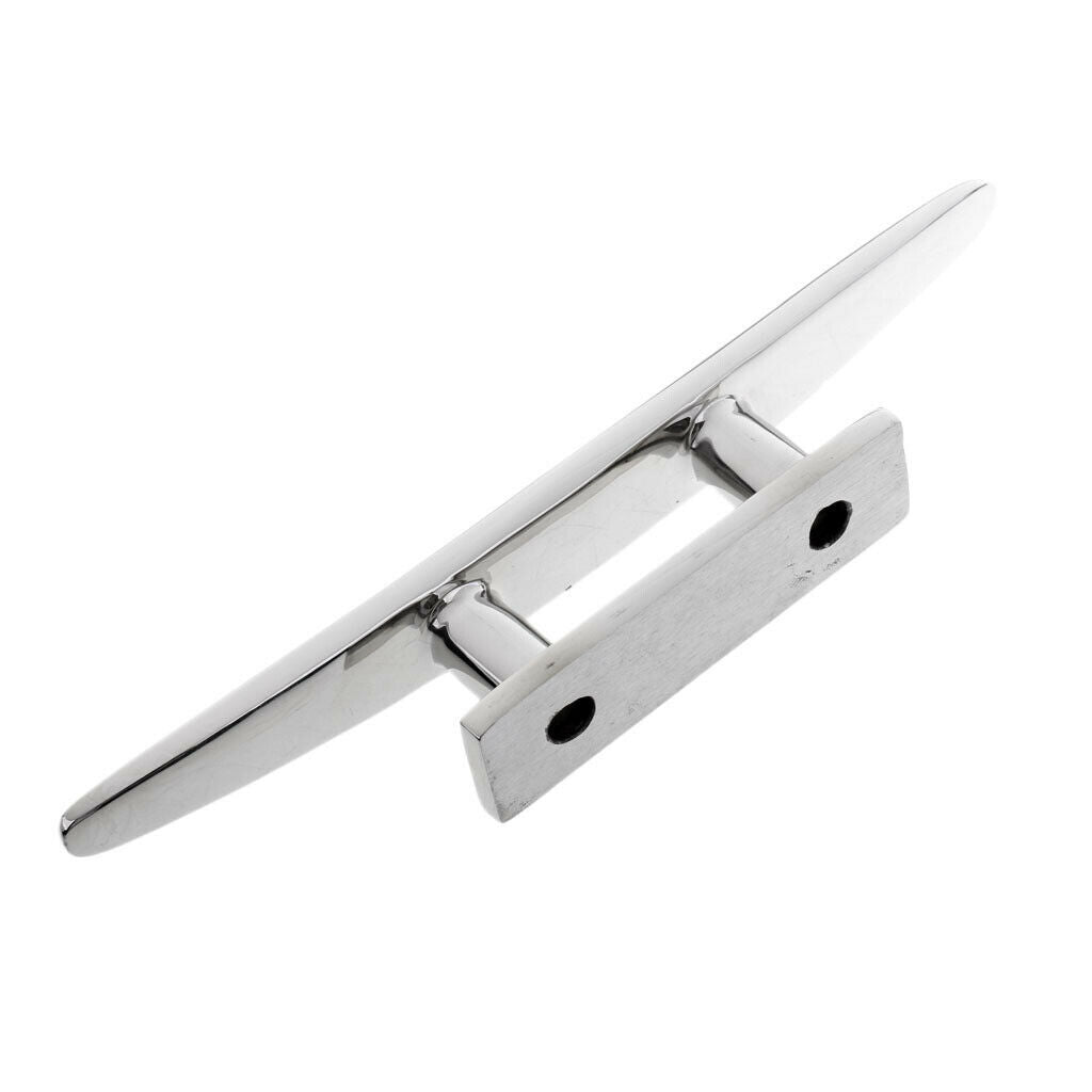 8" Marine Boat Low Flat Top Deck Cleat Rope Cleat Mooring Dock Accessories