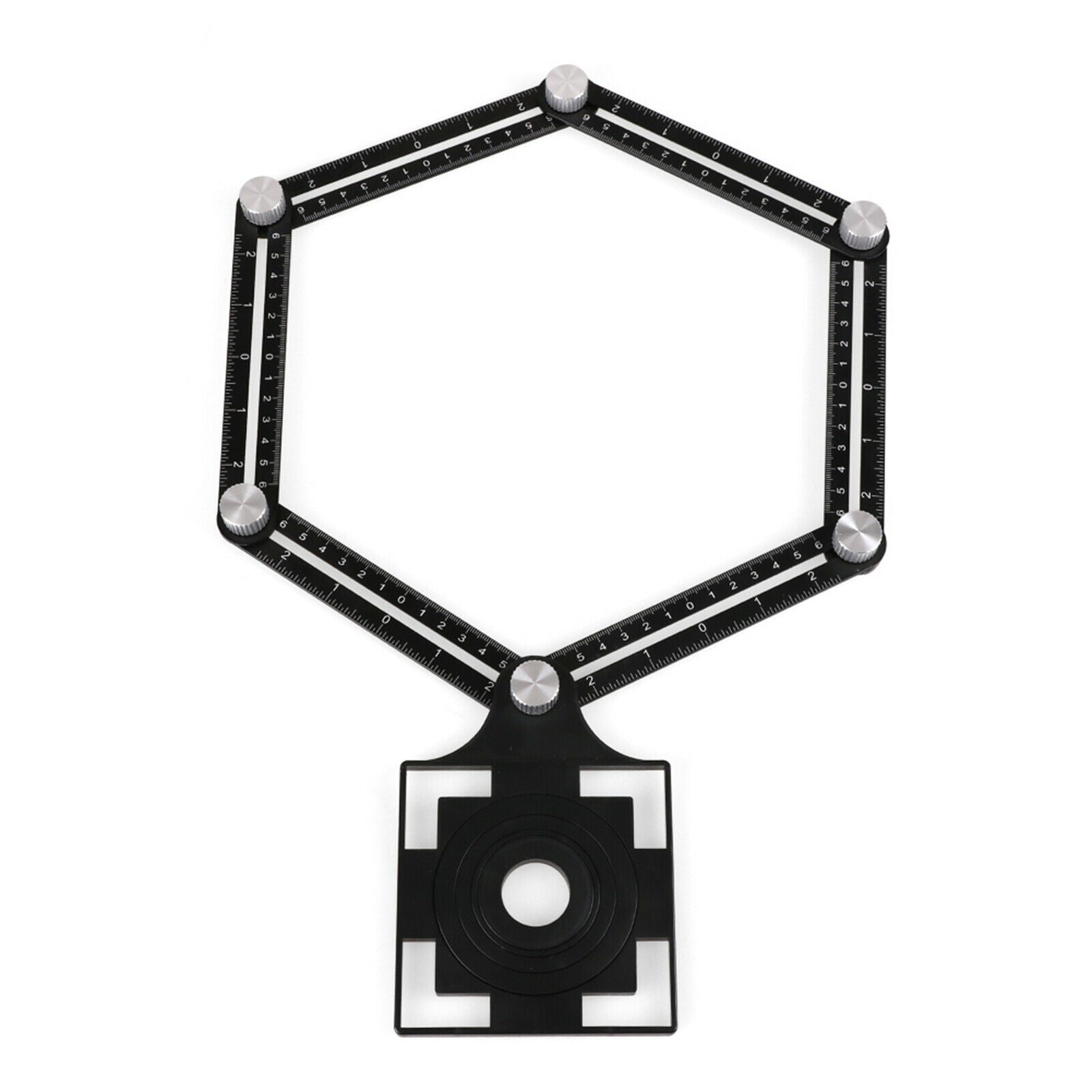 Universal Aluminum Alloy Multi-Angle Measuring Ruler Foldable Ceramic Tile