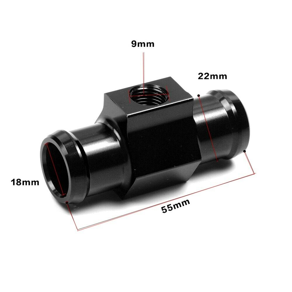 22mm CNC Aluminum Motorcycle Water Temperature Temp Sensor Head Plug Adapter -US