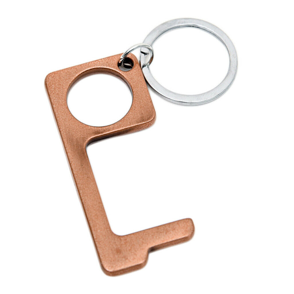 Door Opener TOUCH Door Handle Artifact Press Elevator Button Tool Copper