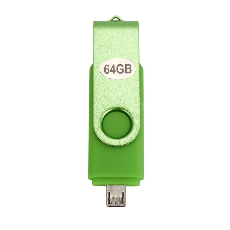 64Gb Colorful Usb 3.0 Flash Drive Otg Pendrive Micro-Usb Stick External StoragP9