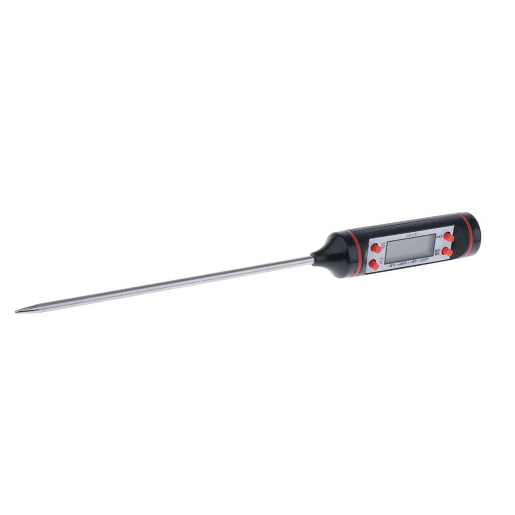 Set of 4 Food Thermometer Grilling Temperature Sensor for Cooking Food