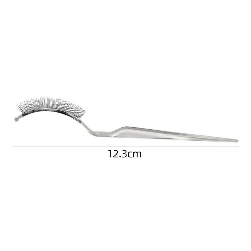 3x Eyelash Fitter Display Wand Stick Eyelash Extensions Grafting Tools Clear