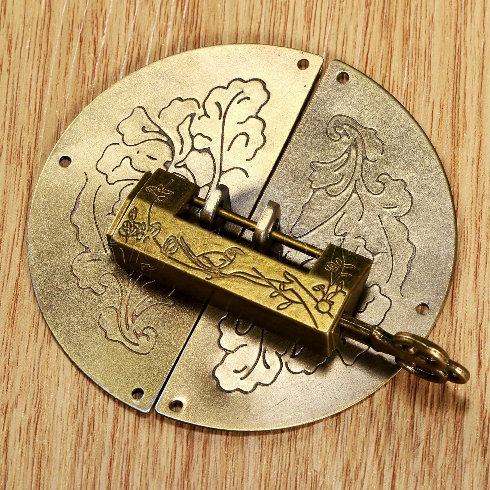 Chinese Old Style Decorative Furniture Retro Lock Kit Pull Handle Door Knock