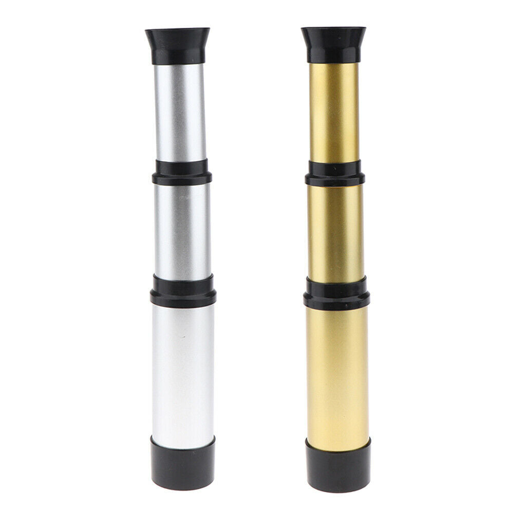 2pcs Children Telescope Mono-tube Pirate Spyglass 35 Mm Objective Lens