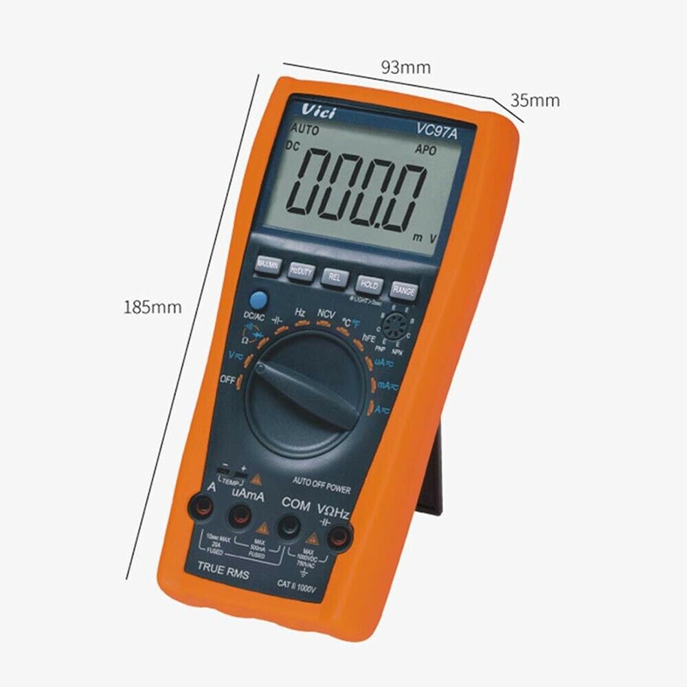Capacitance Resistance Digital Multi-Function Multimeter Ac Dc Voltmeter Vc97A