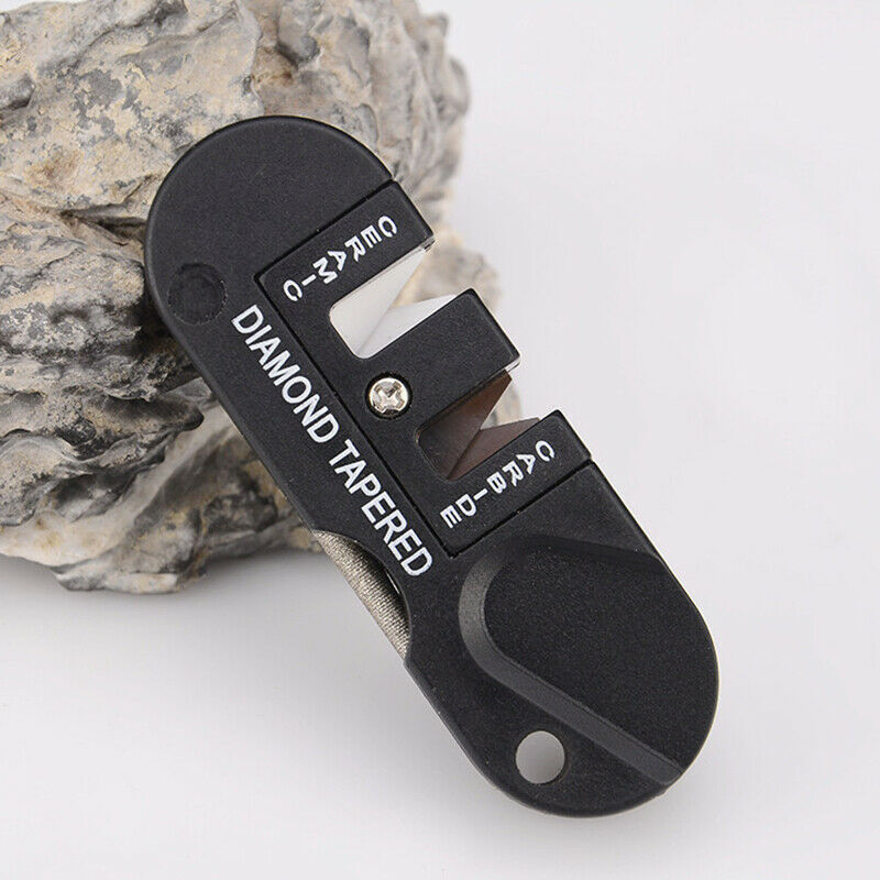 Sharpener Diamond Tool Camp Gear Hike Tungsten Ceramic Carbide WhetstoBMODFAU