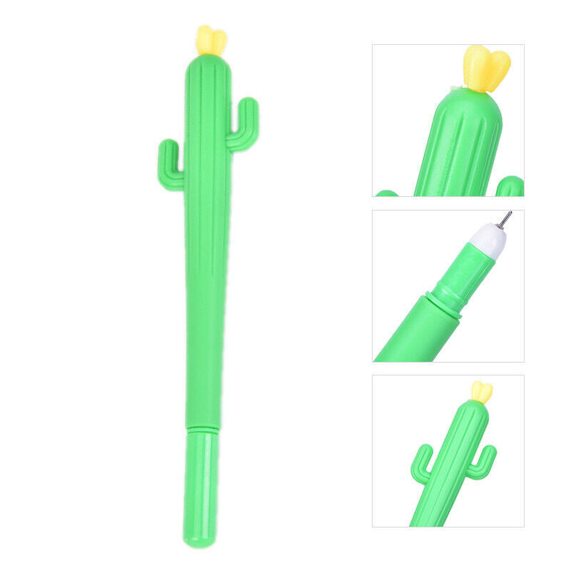 0.5mm Cactus Gel Pens Kids Pen Cute Gift School Student Office Station zqBDAU