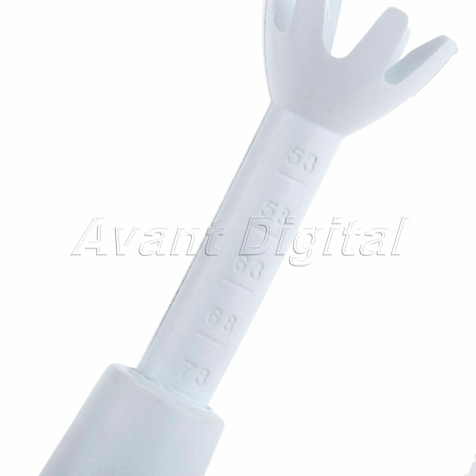 White Golf Adjustable Range Tees Cassette Golf Adjust Built-in Thread Screw 2Pcs