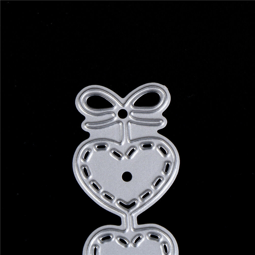 3pcs/set Love Heart Metal Cutting Dies Stencils For Scrapbooking DIY Card.l8