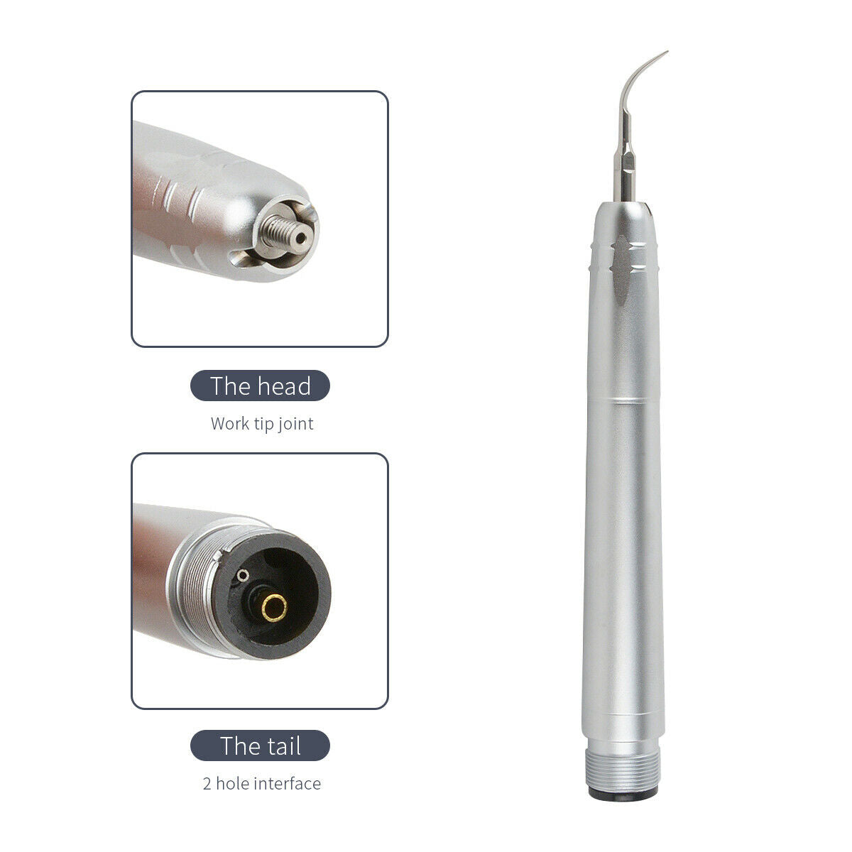 2X Dental Sonic Scaling Air Scaler Handpiece for NSK  2 holes