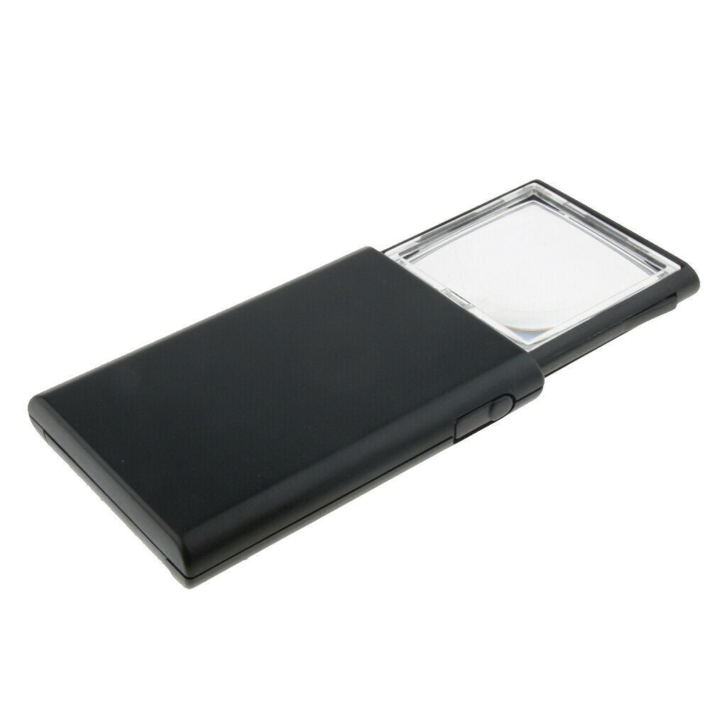 3X LED Magnifier Multi-purpose automatic up button magnifier