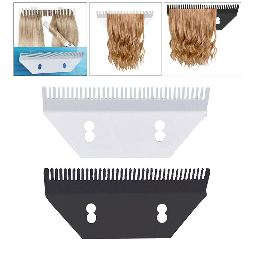 2pcs Acrylic Hair Extensions Wigs Display Holder Hanger