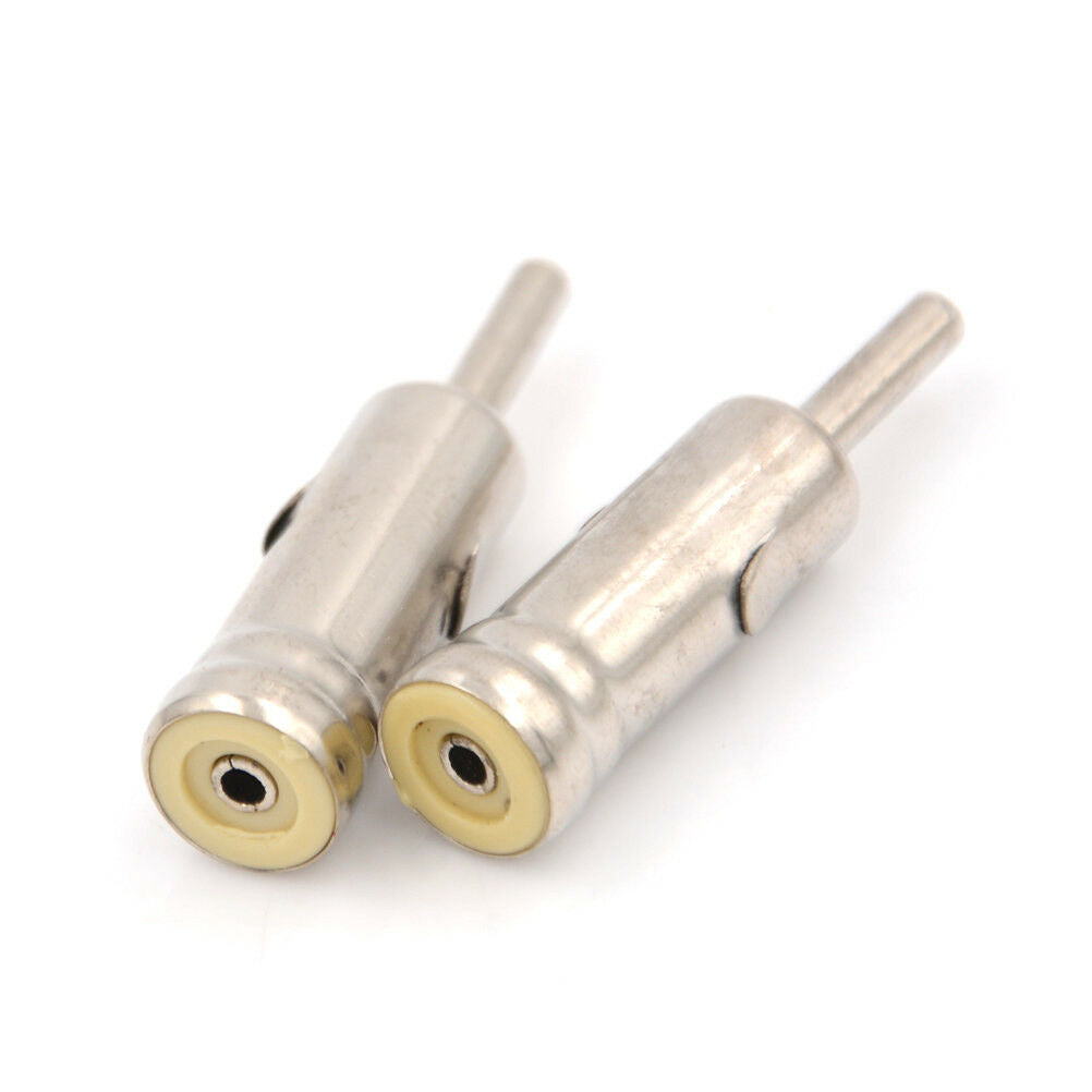 2pcs Car Auto Stereo Radio Antenna Adaptor Aerial Connector Plug IS.l8