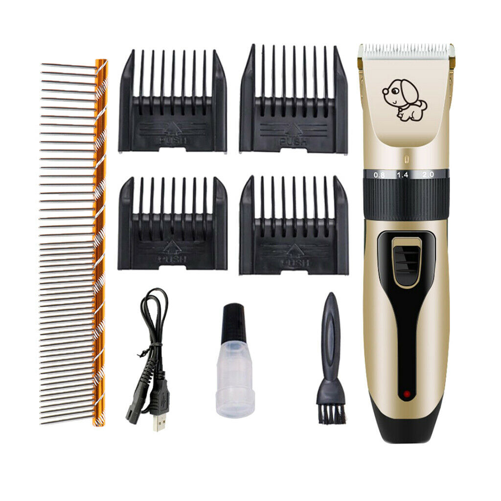Dog Shaver Clippers USB Rechargeable Cordless Dog Hair Trimmer Ultra Silent