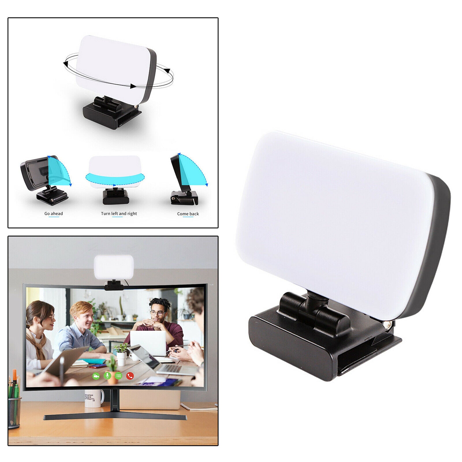 LED Video Light Pocket Photo Light for Video Recording   Bright Photo