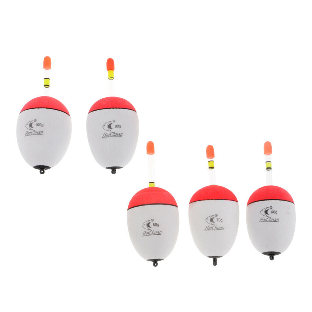 10pcs / Lot Sea Rock Fishing Glowing EVA Foam Floats Bobber