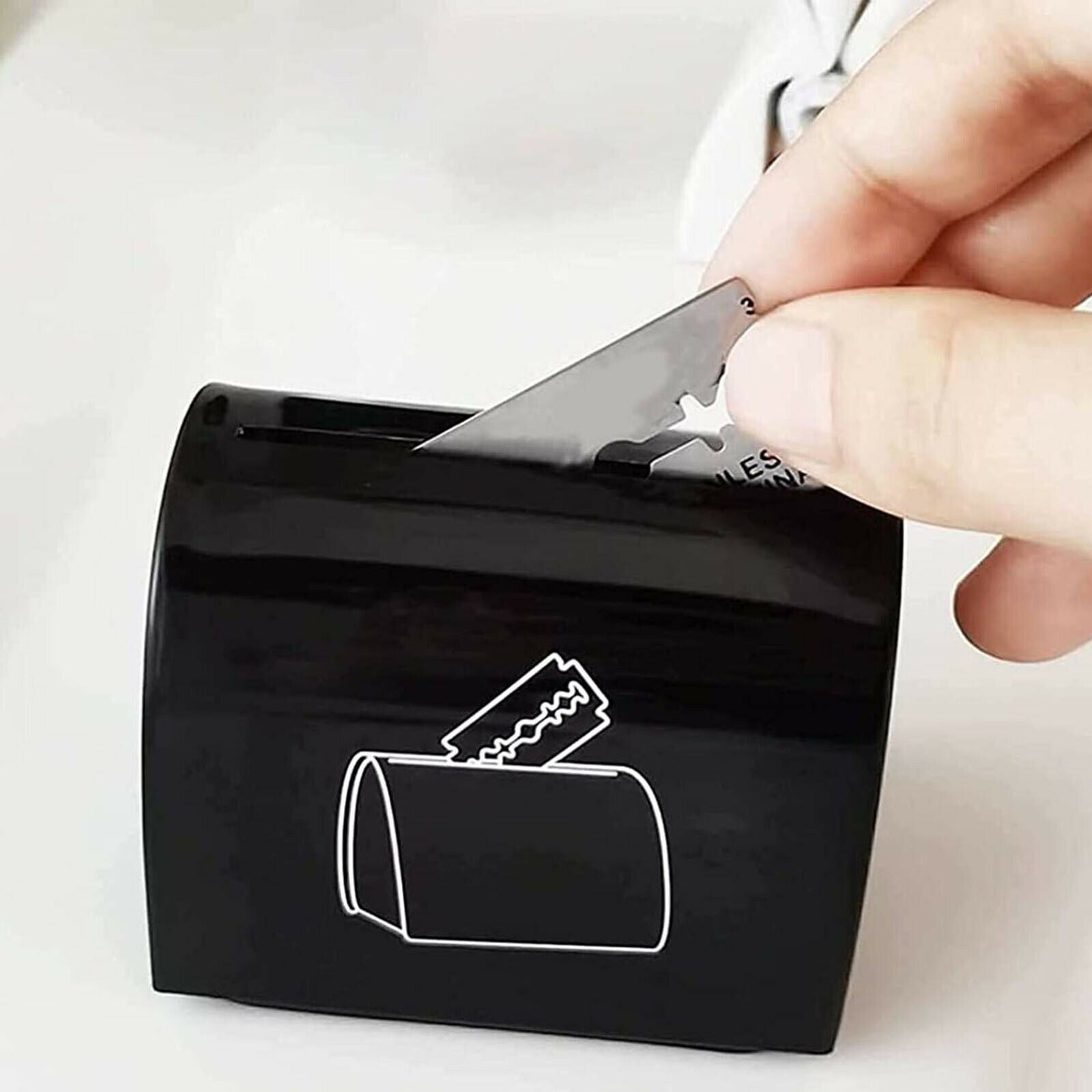 Reusable Detachable Blade Disposal Case Safety Storage Bank for Blades Boxes
