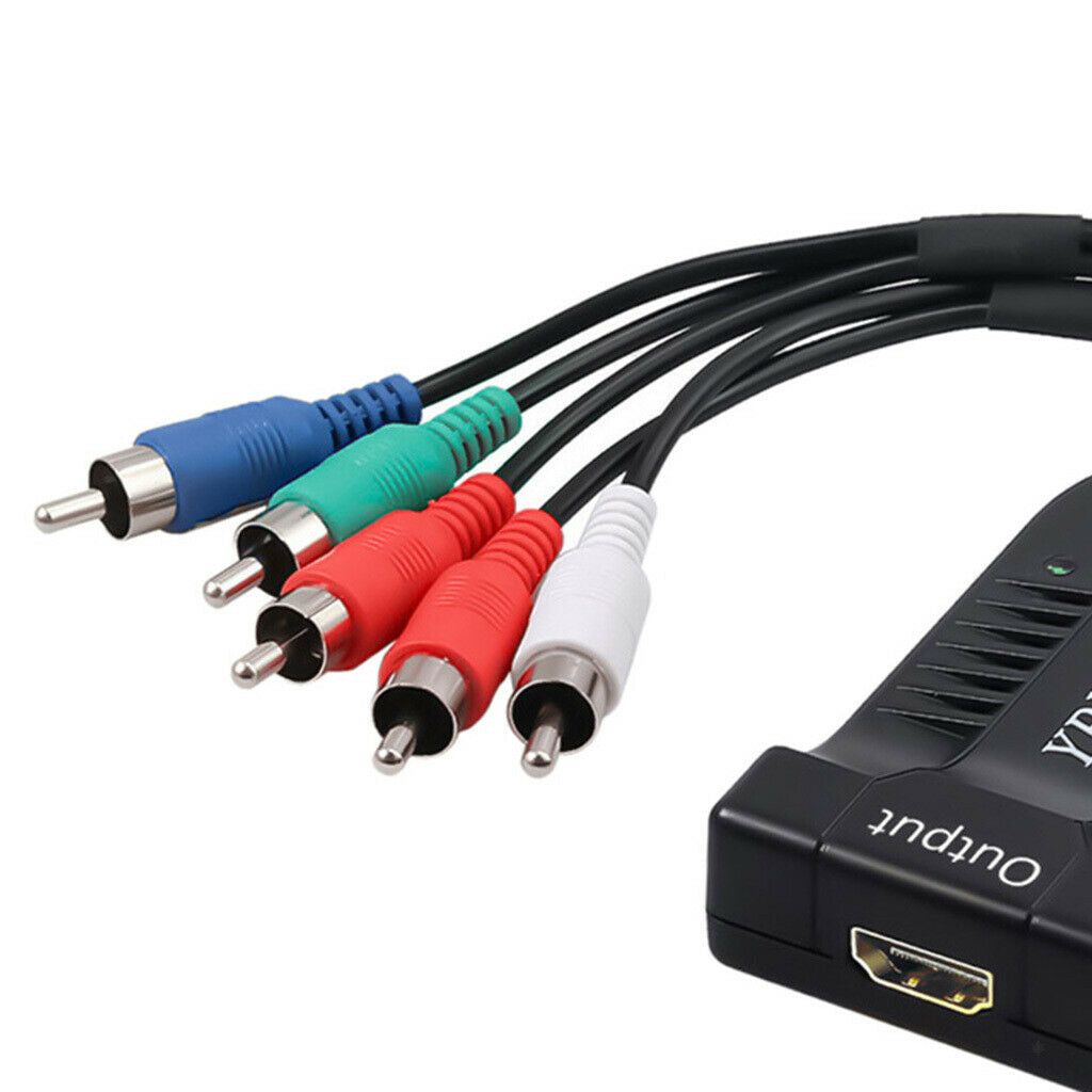 Male YPbPr to Female   Cable Convertor 1080P Audio for Laptop Projector