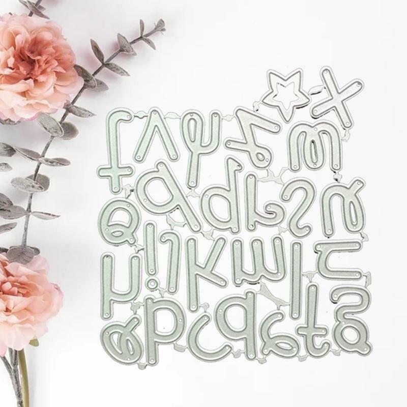 Letters Die Cutting Template Handmade Scrapbooking Diary Album DIY Decorations