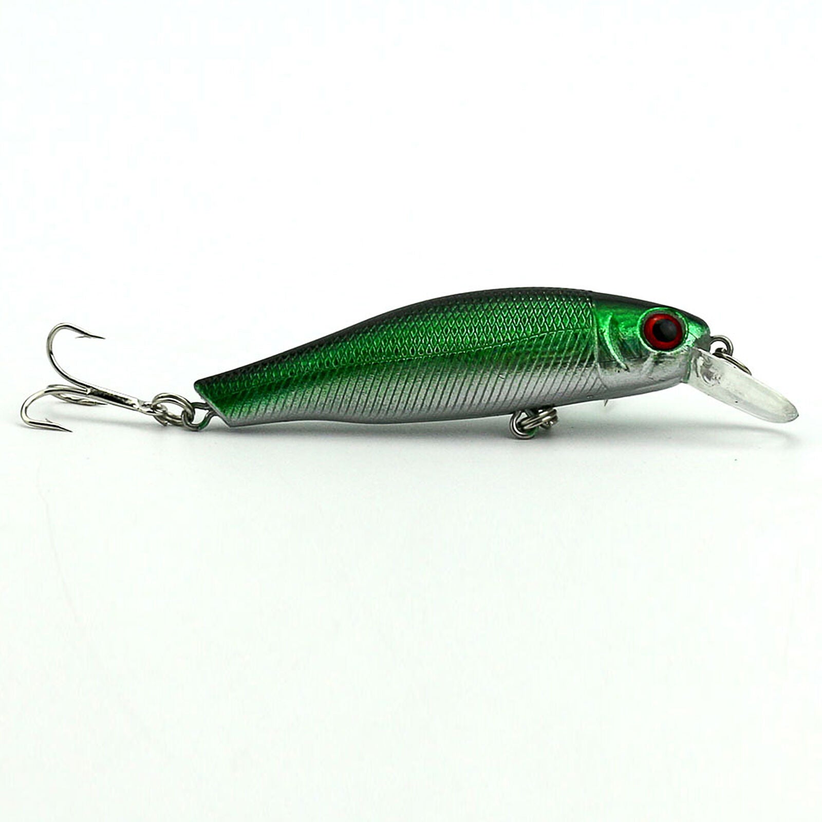 6 PCS 6# Hooks Minnow Fishing Lure Set Hard Lure Bait 8.5cm/8.9g