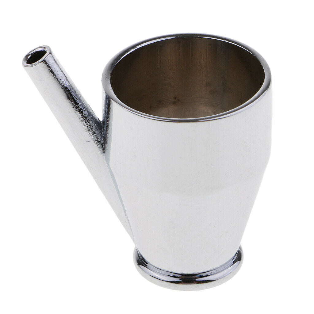 2Pc High Grade Metal Cup For Siphon Feed Airbrush Double Action Airbrushes Parts