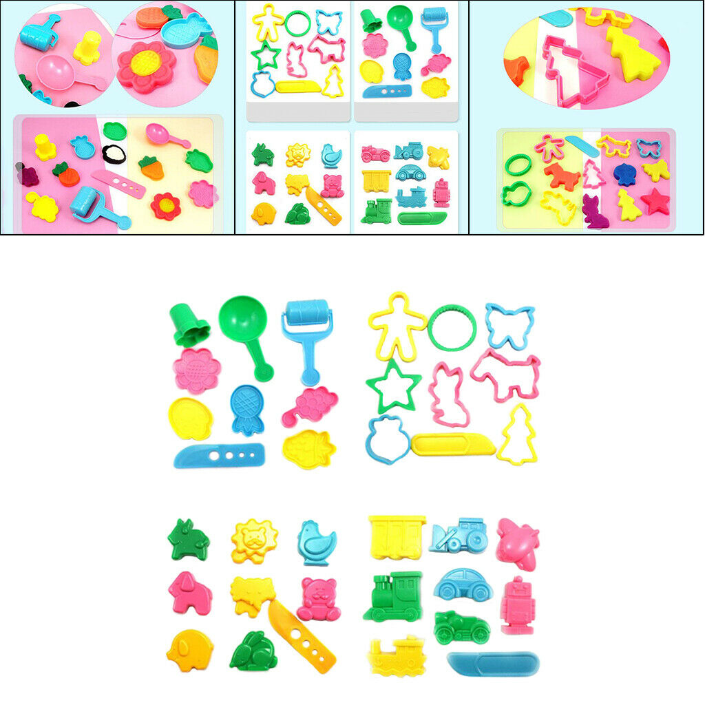 36pcs Modeling Clay Kit Toys Early Educational Toys DIY Crafts for Kids Gift