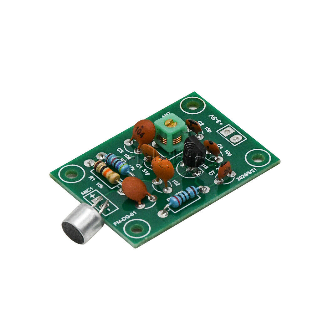 Wireless microphone Ham FM radio transmitter mini wireless module 3v~5v 91~103MH