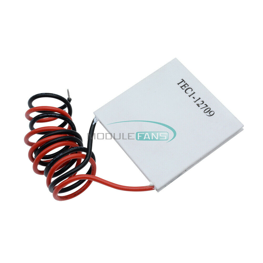 5 X TEC1-12709 Heatsink Thermoelectric Cooler Cooling Peltier Plate Module 15.2V