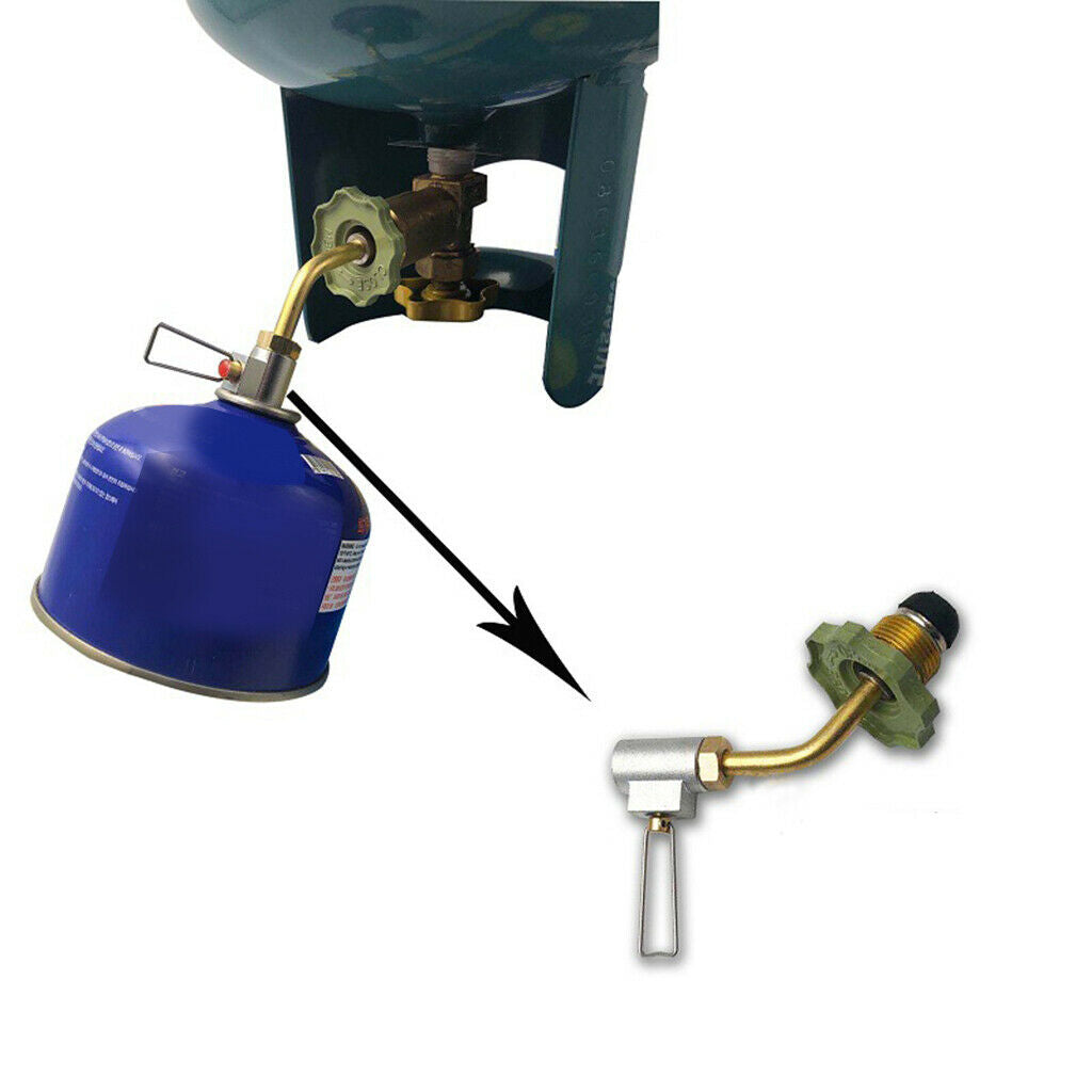 Gas Refill Adapter for Camping Hiking Picnic Stove