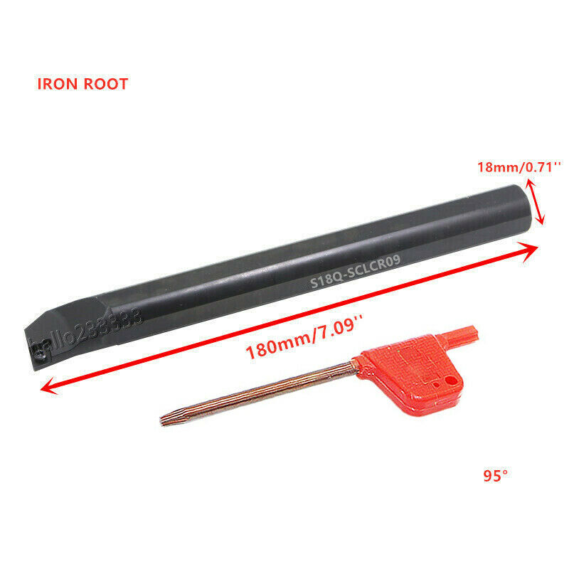 95°S18Q-SCLCR09 Internal Lathe Boring Bar Turning Tool For CCMT09 turning insert