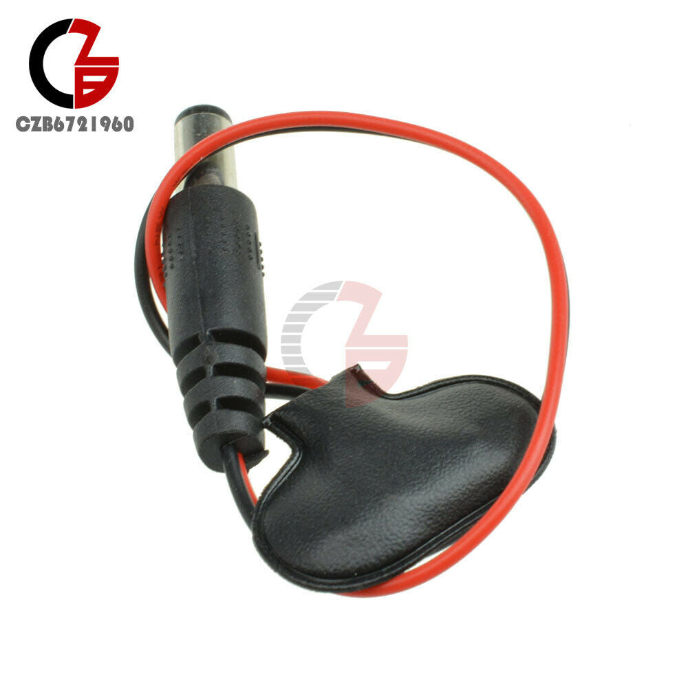 10PCS 9V DC T type Battery Power Cable Barrel Jack Connector Arduino DIY