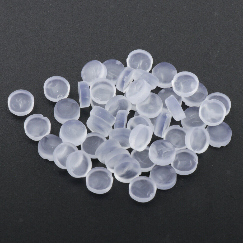 50 Pieces Cornet Trumpet Replacemnt Parts Water Key Spit Valve Cork Pads