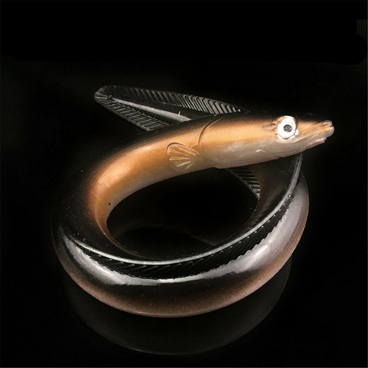 1pc 30CM PVC Soft Sand Eel Saltwater Fishing Lures Bait Cod Bass Pollock Sand