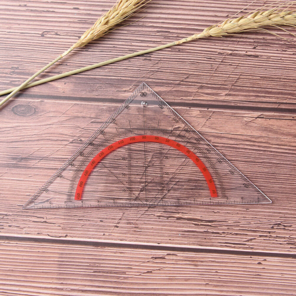 Multifunction Triangular Ruler Scribing Ruler Triangle Rulers Tools 45 de.l8
