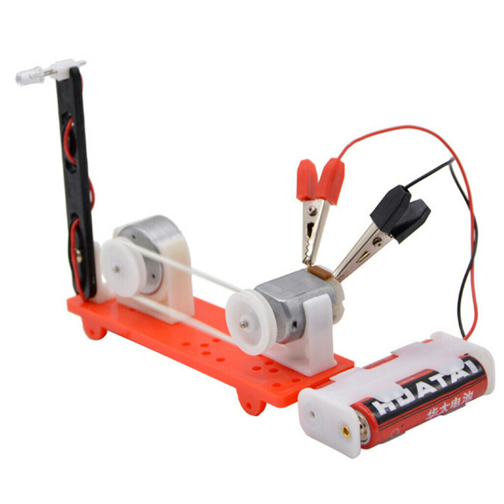 Demonstration Motor Generator DIY Assemble Kit for Kids Physics Science